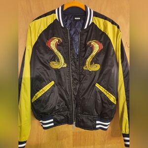 Hudson Embroidered Bomber Jacket NWT